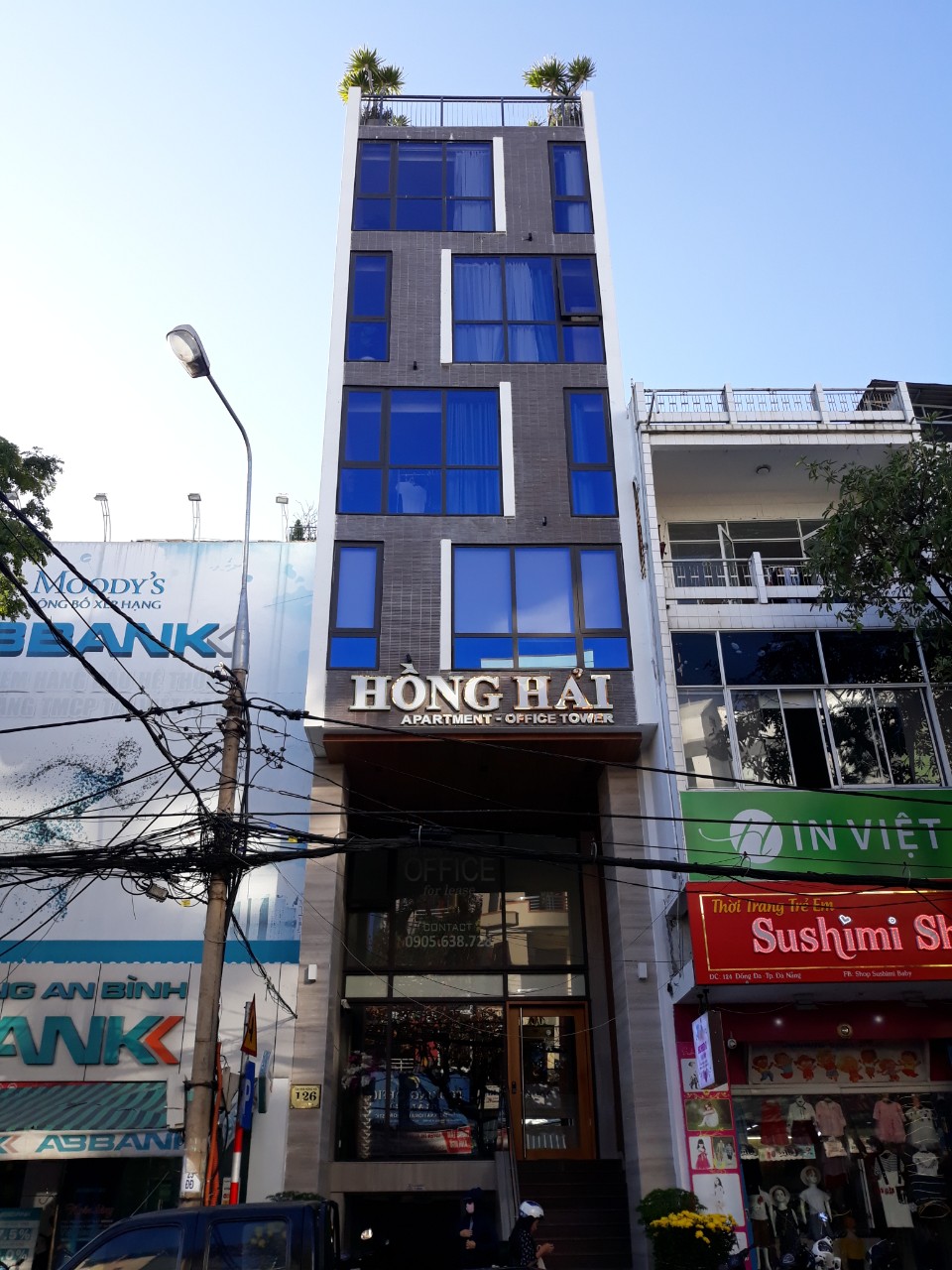 văn phòng cho thuê tòa nhà Hồng Hải Đà Nẵng 