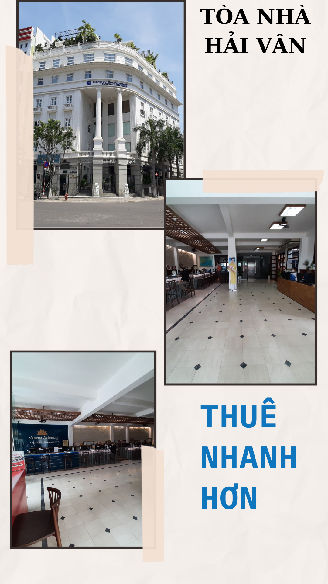 Văn phòng cho thuê tòa nhà Hải Vân Đà Nẵng 